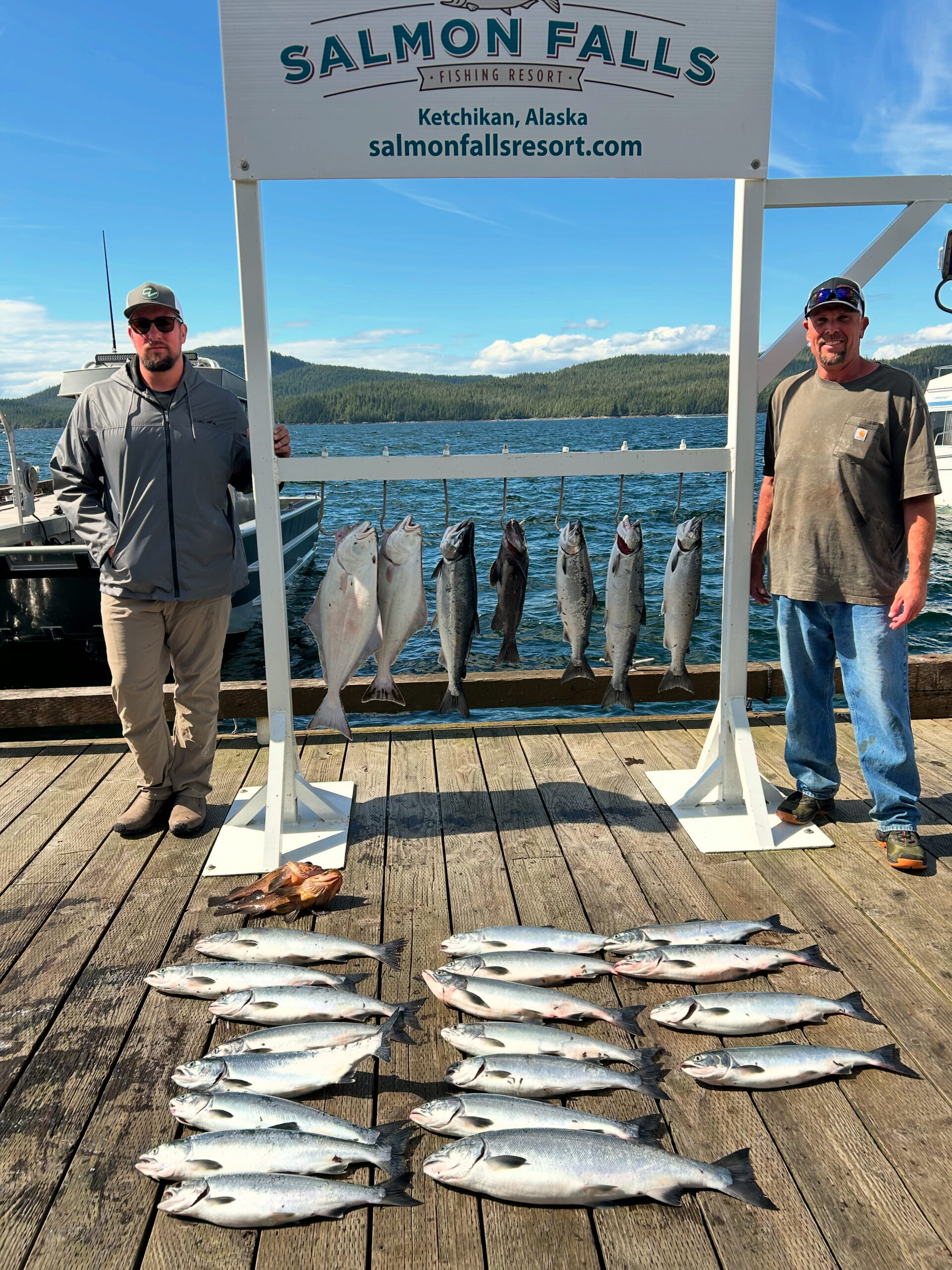 6 hour salmon and halibut charter