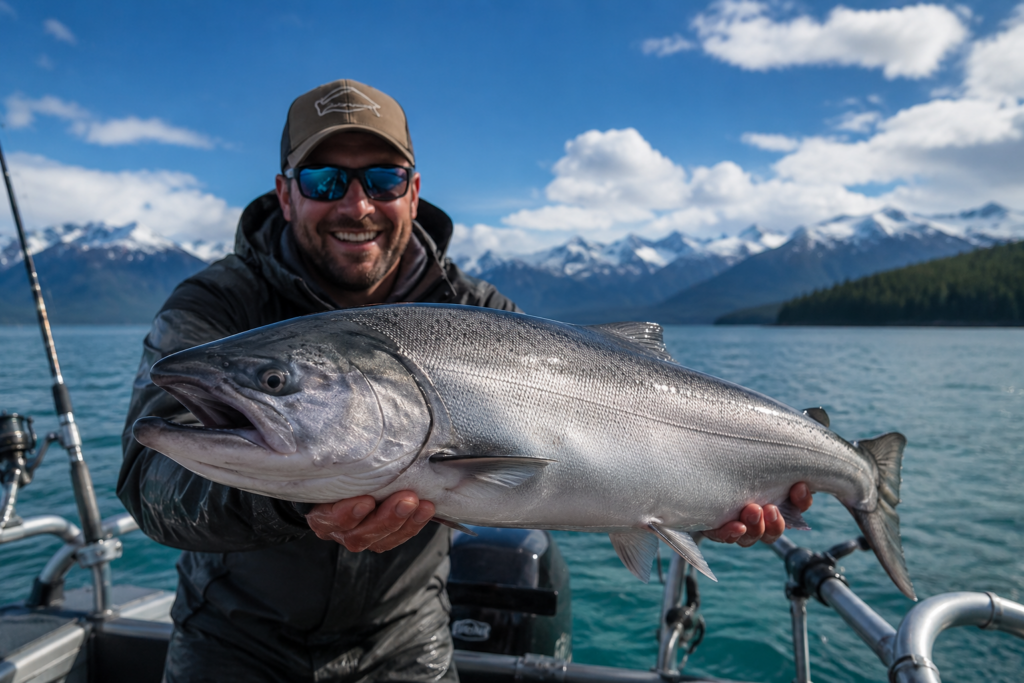 King Salmon fishing charters in Ketchikan