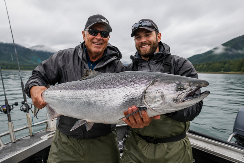 Guided King Salmon Fishing